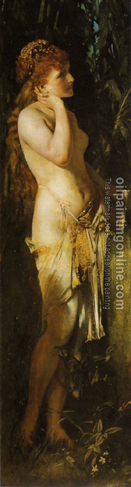 Hans Makart - die funf sinne gehor